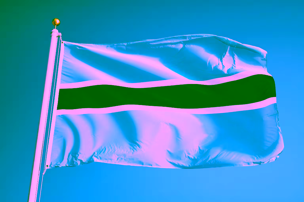 flag of botswana